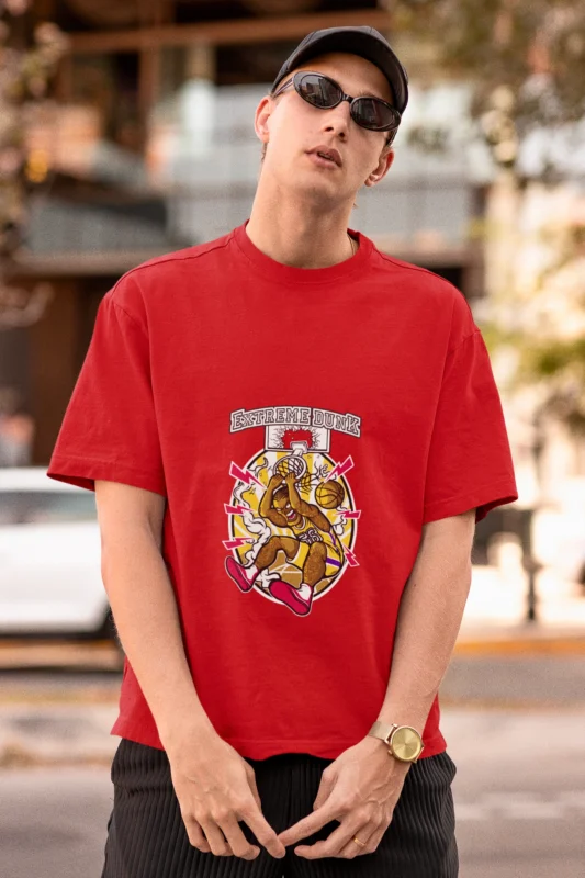 Extreme Dunk Men's Basketball T-Shirt