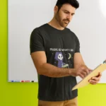 Skeleton Serenade Halloween Shirt for Men