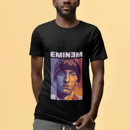 Unleash your inner rhythm with our exclusive "Rap Lyricist Reverie" Eminem Graphic Tee. Crafted for true enthusiasts of Eminem's unparalleled lyrical prowess, this shirt is a tribute to the iconic wordsmith. Dive into the world of intricate rhymes and unapologetic self-expression with every wear.