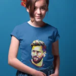 Lionel Messi with this exclusive design that captures the essence of his dynamic play