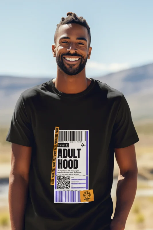 Adulthood Ticket Men's T-shirt