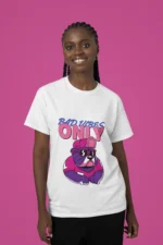 Bad Vibes Only Dog T-Shirt for Women