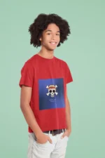 One Piece Symbol Boys T-Shirt - Perfect Tee for Young Pirates