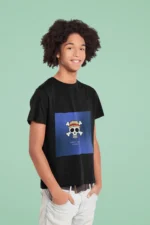 One Piece Symbol Boys T-Shirt - Perfect Tee for Young Pirates