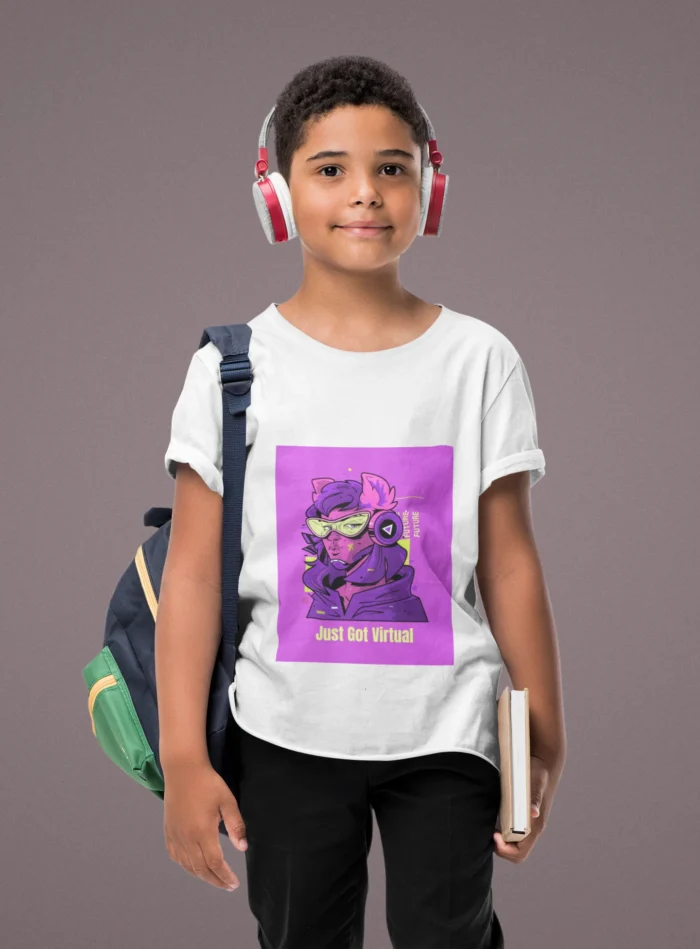 Just Got Virtual Boys T-Shirt - Trendy and Fun T-Shirts for Boys