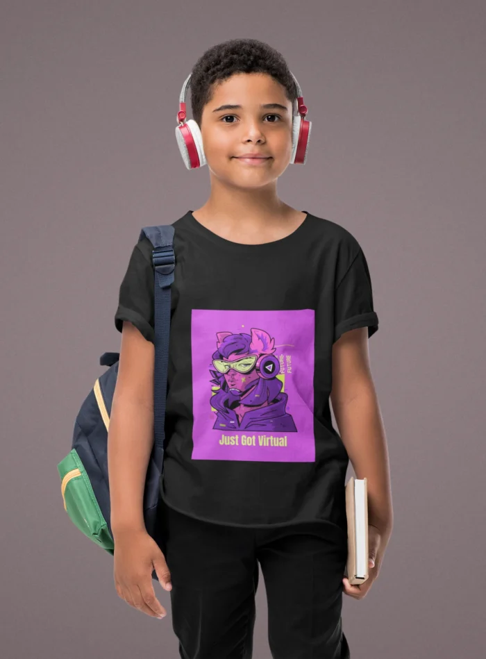 Just Got Virtual Boys T-Shirt - Trendy and Fun T-Shirts for Boys