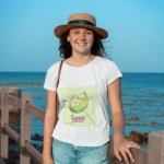 Sweet Peas Garden Girl's T-Shirt