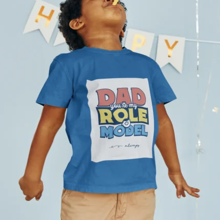Dad You're My Role Model Boys T-Shirt - Express Your Gratitude with Style