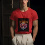 Men's Pirate Life No Regrets t-shirt featuring a skull and crossbones design