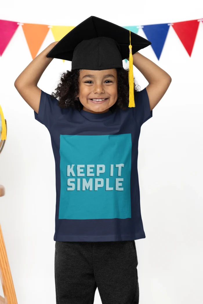 Keep It Simple boys' t-shirt - casual and comfortable cotton tee for everyday wear.