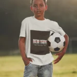 Boys' New York streetwear t-shirt featuring a bold NYC-inspired graphic design.