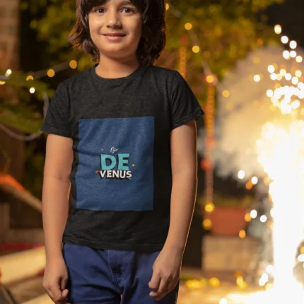 Ojo de Venus Boys' T-Shirt - Stylish and Comfortable Graphic Tee for Young Boys