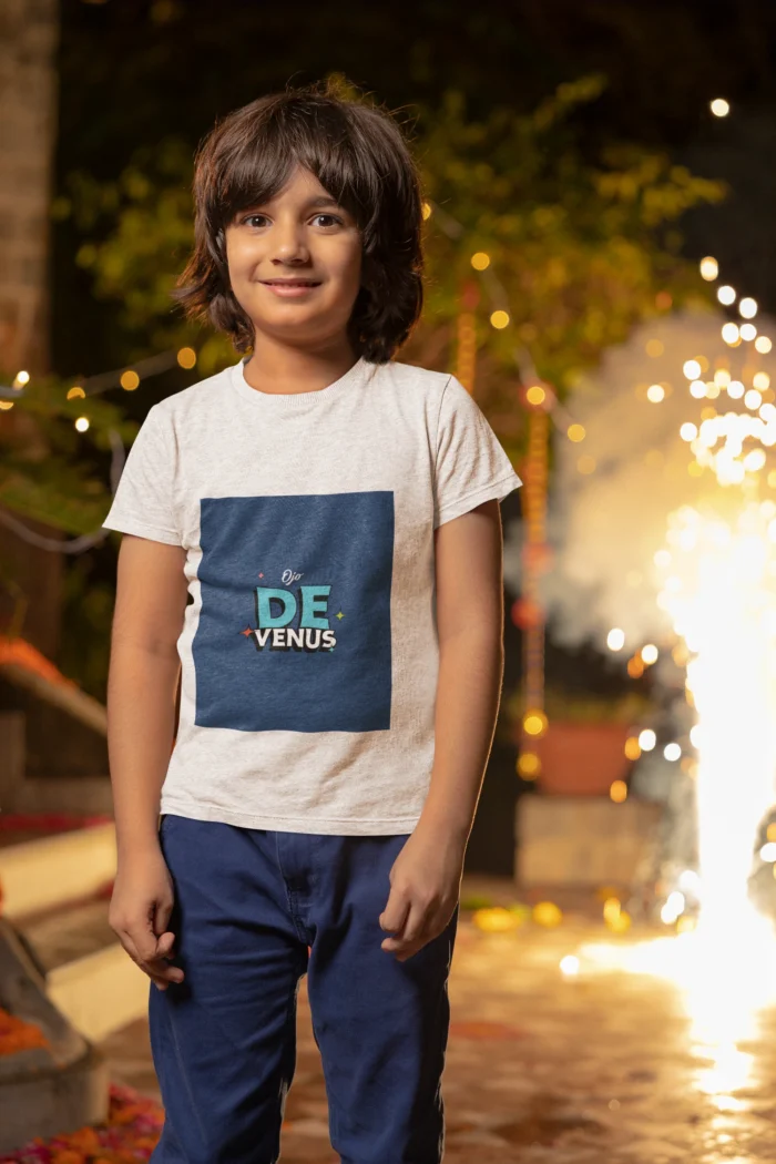 Ojo de Venus Boys' T-Shirt - Stylish and Comfortable Graphic Tee for Young Boys