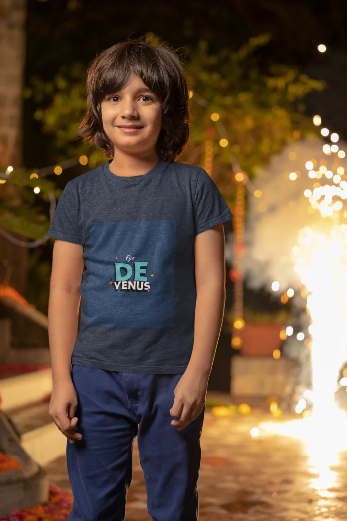 Ojo de Venus Boys' T-Shirt - Stylish and Comfortable Graphic Tee for Young Boys