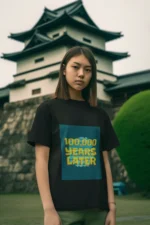 1000 Years Later meme T-shirt for girls with a humorous design in bold letters.