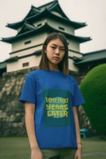 1000 Years Later meme T-shirt for girls with a humorous design in bold letters.