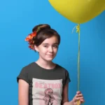 Beatbox and Drama Queen girls' t-shirt with bold design, perfect for expressive young girls