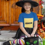 Just Chillin' girls' t-shirt - stylish and comfortable casual wear for girls