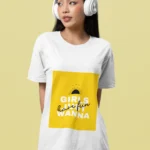 Women's "Girls Just Wanna Have Fun" T-Shirt - Playful and Stylish Cotton Tee