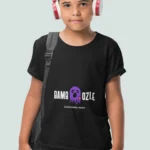 Boys' t-shirt with Ghost Bamboozled design featuring a playful ghost.